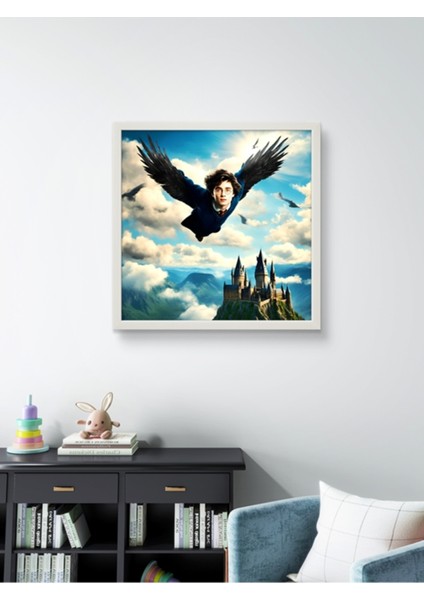 Harry Genç-Çocuk Odası LED Tablo – 60X60 cm | Sıva Üstü Montajlı, Tak-Çalıştır Sistem, Arapuarlı modelleri