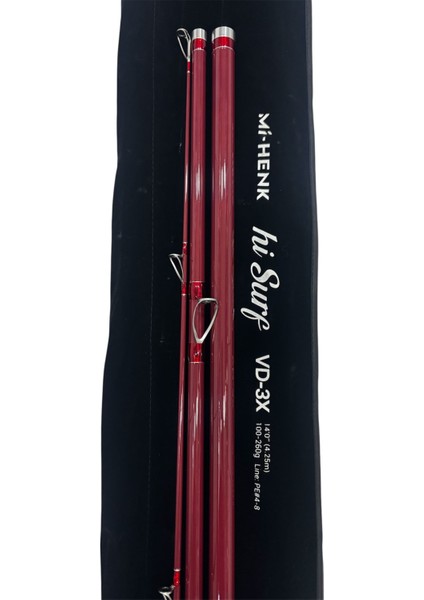 Hi Surf VD3X 4.25M 100-260GR 3p Surf Olta Kamışı fiyatları