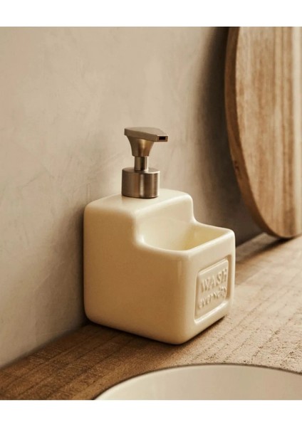 Şık ve Pratik Seramik Süngerlikli Sıvı Sabunluk/deterjanlık, 500 ml fiyatları