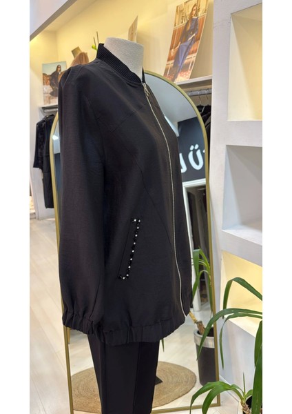 6030 Cep Taş Işlemeli Kap - Siyah fiyatları