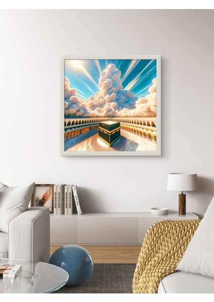 Kabe LED Tablo – 60X60 cm | Sıva Üstü Montajlı, Tak-Çalıştır Sistem, Arapuarlı modelleri