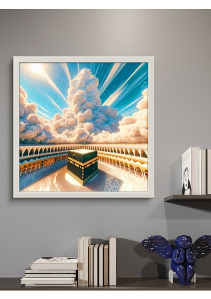 Kabe LED Tablo – 60X60 cm | Sıva Üstü Montajlı, Tak-Çalıştır Sistem, Arapuarlı fırsatları