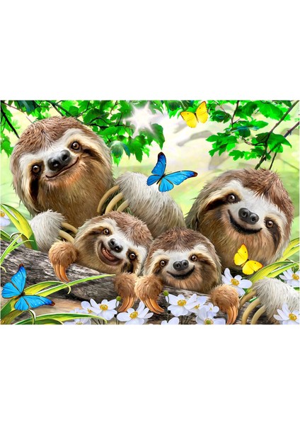 Prime 3D Tembel Hayvan Pelüş ve Selfie 48 Parça Puzzle 15804 fırsatları