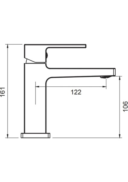 Krom Köşeli Lavabo Bataryası fiyatları