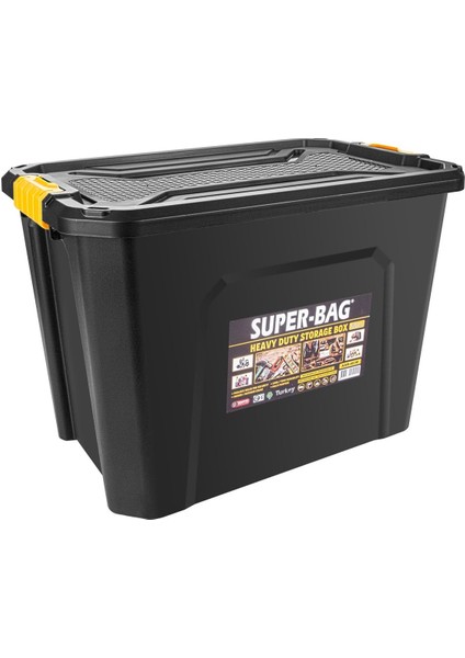 Yeşil 60 Litre Çok Amaçlı Saklama Kutusu, Pratik ve Şık Depolama Çözümü