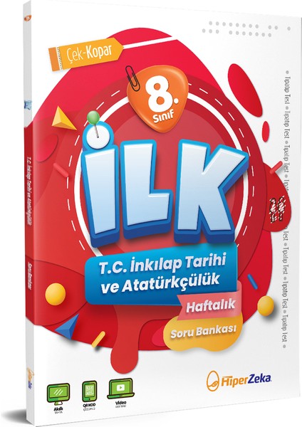 Yayınları 2026 8. Sınıf Ilk T.c. Inkılap Tarihi ve Atatürkçülük Haftalık Soru Bankası
