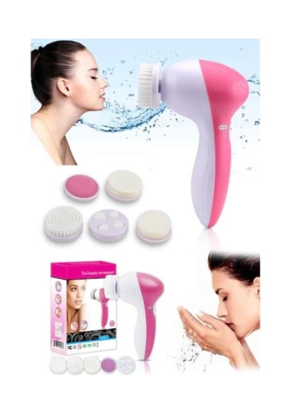 5 In 1 Pilli Yüz Temizleme,masaj ve Peeling Fırça Seti fiyatları