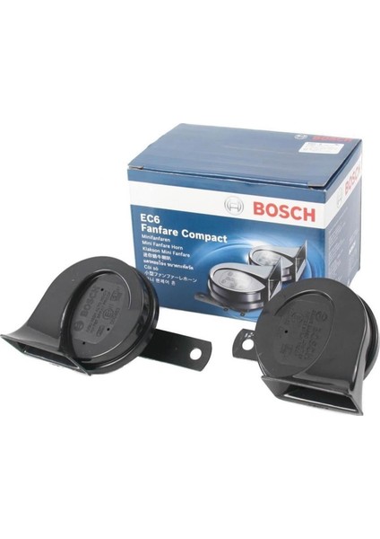 Bosch Dadat Salyangoz Korna Çift Fişli 12V 400/500 Hz 110 Db