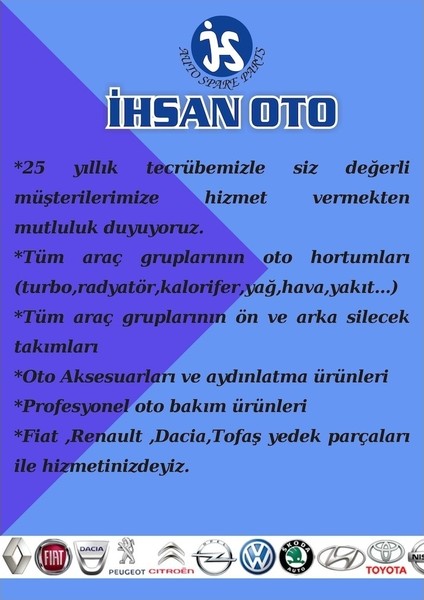 Renault Clio Kangoo R19 13" Jant Kapağı Takımı (4 Adet) Tisa R005 modelleri