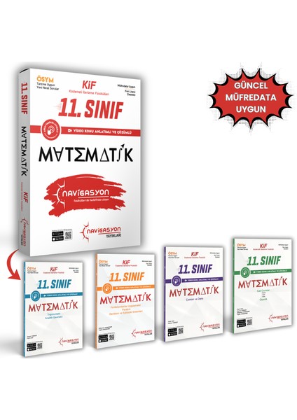 11. Sınıf Matematik Kademeli Ilerleme Fasikül Seti (Meb Müfredatına Uygun-Ösym Ayarında)
