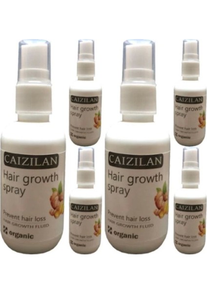 Caizilan Hair Growth Spray 6 Adet Saç Boyutu Için Sprey 50 ml