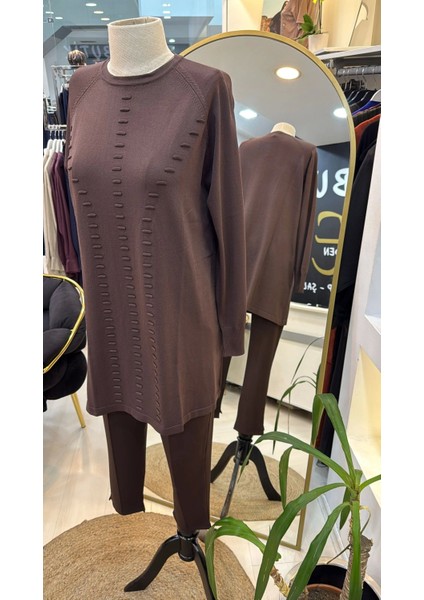 Triko Tunik 907 Kahve indirimleri