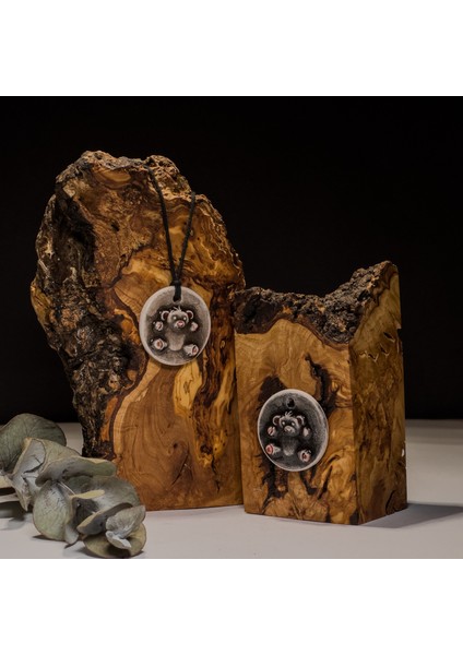 Ayı Seramik Kolye – Stres ve Denge Kolyesi fırsatları