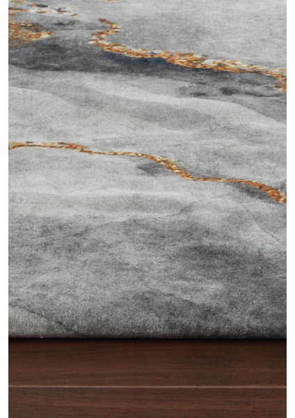 Kadife Dokulu, Lastikli, Sünger Apreli, Kaymaz Taban, Yıkanabilir Modern Desenlerde Halı Örtüsü - 9 M2 modelleri