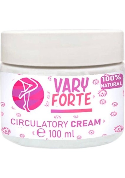Vary Forte Kavanoz Krem 100 ml Yoğun Varislere Karşı Tesirli Krem