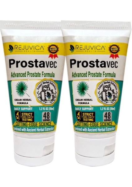 Prostavec 2li x 50 ml Krem Erkeklere Özel Yer Pros Tate Kremi
