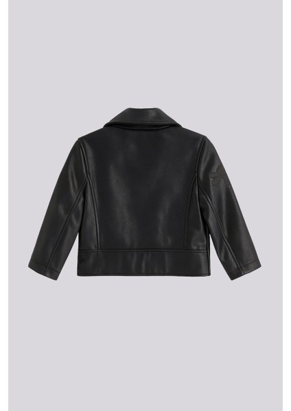 Bg Store Kız Çocuk Siyah Deri Ceket fiyatları
