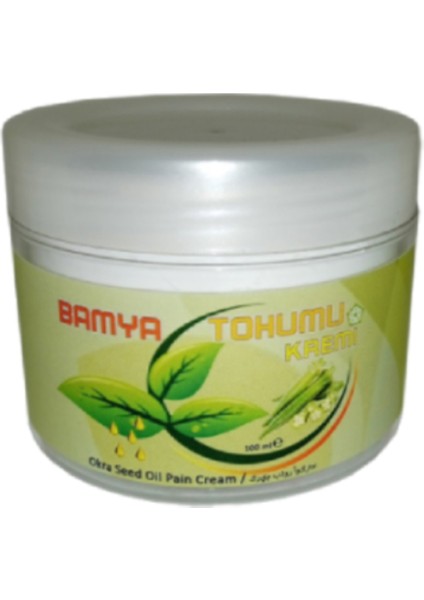 Vücut Sızıları Için Bamya Tohumu Yağlı Mesaj Kremi 100 ml