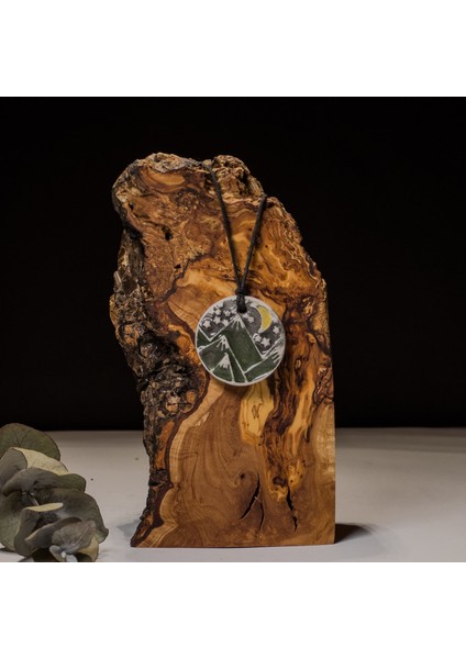 Dağ Seramik Kolye – Stres ve Denge Kolyesi