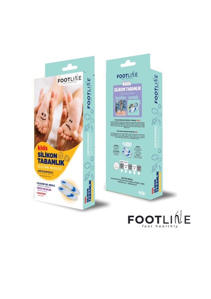 Ark Takviyeli Taban Düsüklügü Düz Taban Içe Basma Destekli Anatomik Çocuk Tabanlıksilikon