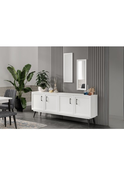 Pita White Yemek Odası Takımı fiyatları