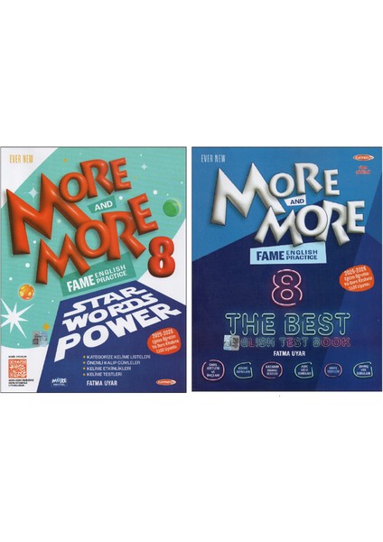 Kurmay Elt 8. Sınıf Fame The Best English Test Book+Star Words Power