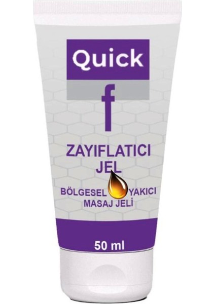 Quick Gel Zayıflamaya Incelemeye Bölgesel Masaj ve Bakım Kremi 50 ml fiyatları