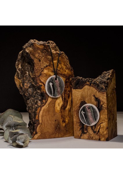 Elif Harfli Seramik Kolye – Stres ve Denge Kolyesi fırsatları