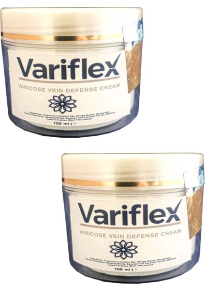 Varix Variflex Leg Bacak ve Vars Bakımı Kremi 100 ml x 2 Adet