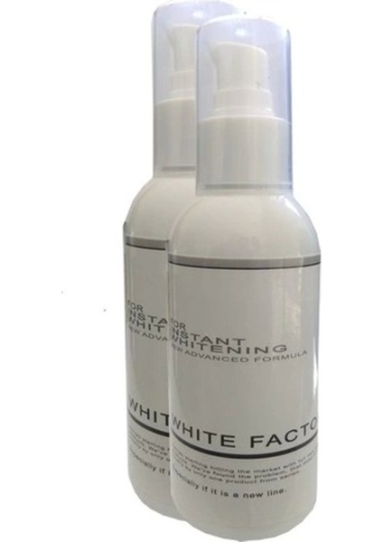 White Factor For Instant Whitening 2 Adet Krem