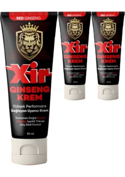 Xir KOD:LSTG329 3xeffect 3 Tane 50 ml Cream Erkeğe Özel Karışım Krem