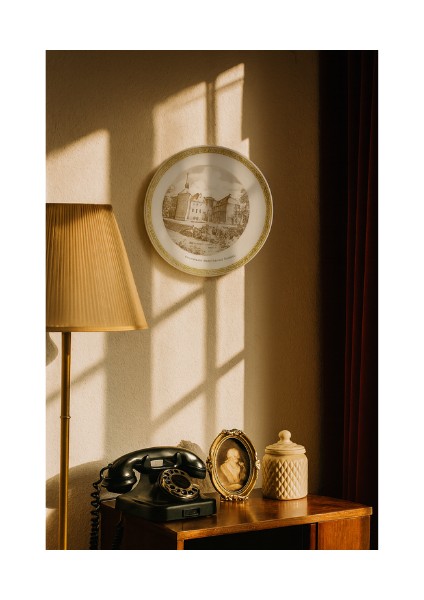 Oberes Schloss Sıegen Dekoratif Damgalı Porselen Anı Tabağı – 1980’LER modelleri