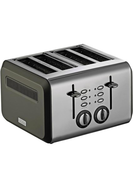 Gem Titan Parlak Gümüş Gri Dört Dilim Ekmek Kızartma Makinesi indirimleri