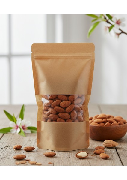 Yeni Mahsül Çiğ Badem 400 gr
