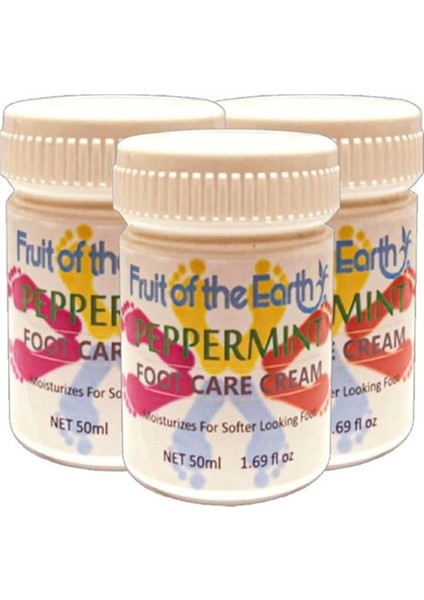 Peppermint Cooling 3lü Kokulu Ayaklara Bakma Amaçlı 50 ml Kremi