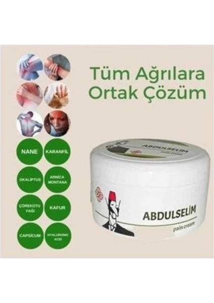 Abdülselim Bolgesel Bakım Vücut Agrıları Için Krem 200 ml x 3 Adet fiyatları