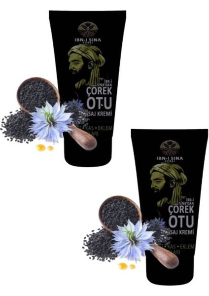 Çörek Otu Sırt Bel Kas Diz Iskelet Agrilari Için Bakım Kremi 50 ml x 2 Adet