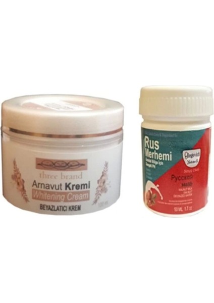 Three Brand Arnavut Kremi 1AD+RUS Merhemi 50 ml 1AD