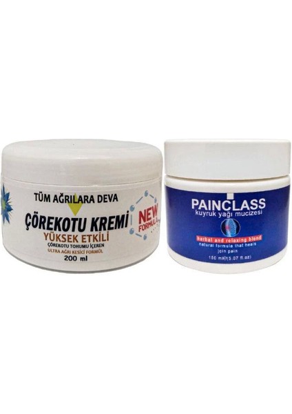 Çörek Otu Kremi Xl Boy Agrilar Için 200 ML+150 ml Painclass Kuyruk Yağı Kremi