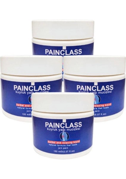 Painclass 4X150 ml Kuyruk Yağı Kremi Eklem Için