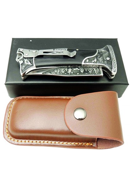 Kişiye Özel Isimli Columbia A3188-B 23 Isim Baskılı Columbia Geyikli Çakı modelleri