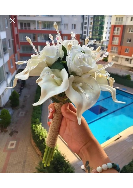 Helen Nikah Düğün Gelin Çiçeği