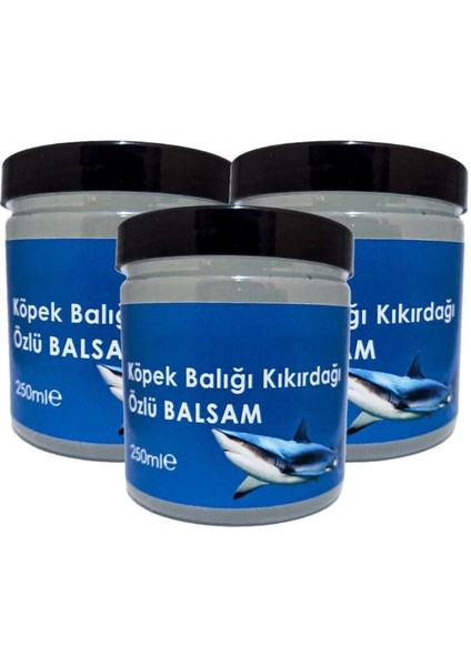 Köpek Balığı Kıkırdağı Özlü Balsam Ağrı Krem 3X250 ml