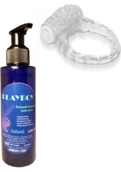 Hintohu Titreşimli Halkası ve Playboy Anl Relax Cream 125ML Anl Krem