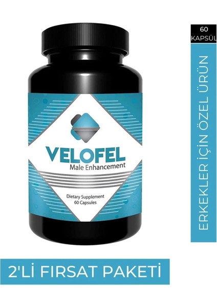 Male Enhancement Erkeklere Özel Bölgesel Geliştirici 60'lı 2 Adet