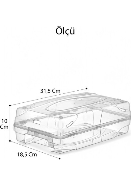 10'lu Şeffaf Kadın Ayakkabı Kutusu, Saklama ve Organize Etme Için Idealdir modelleri