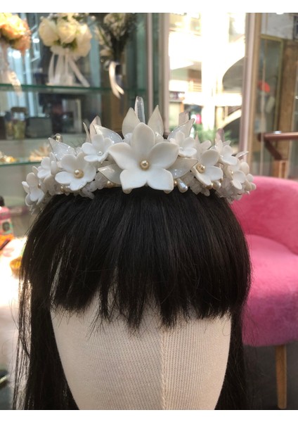 Diana Çiçek Kristal Kuvars Taç