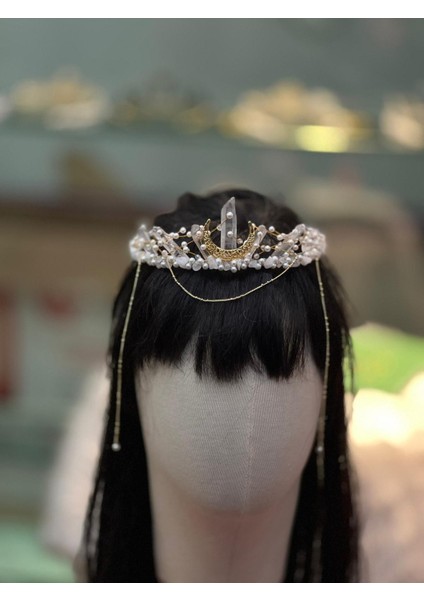 Helen Gold Kristal Kuvars Taç