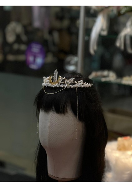 Helen Gold Kristal Kuvars Taç fırsatları