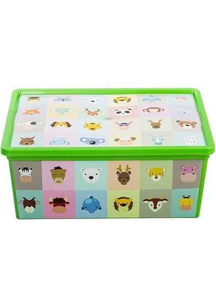 Renkli 10 Litre Saklama Kutusu, Çocuklar Için Güvenli ve Pratik Organizer modelleri